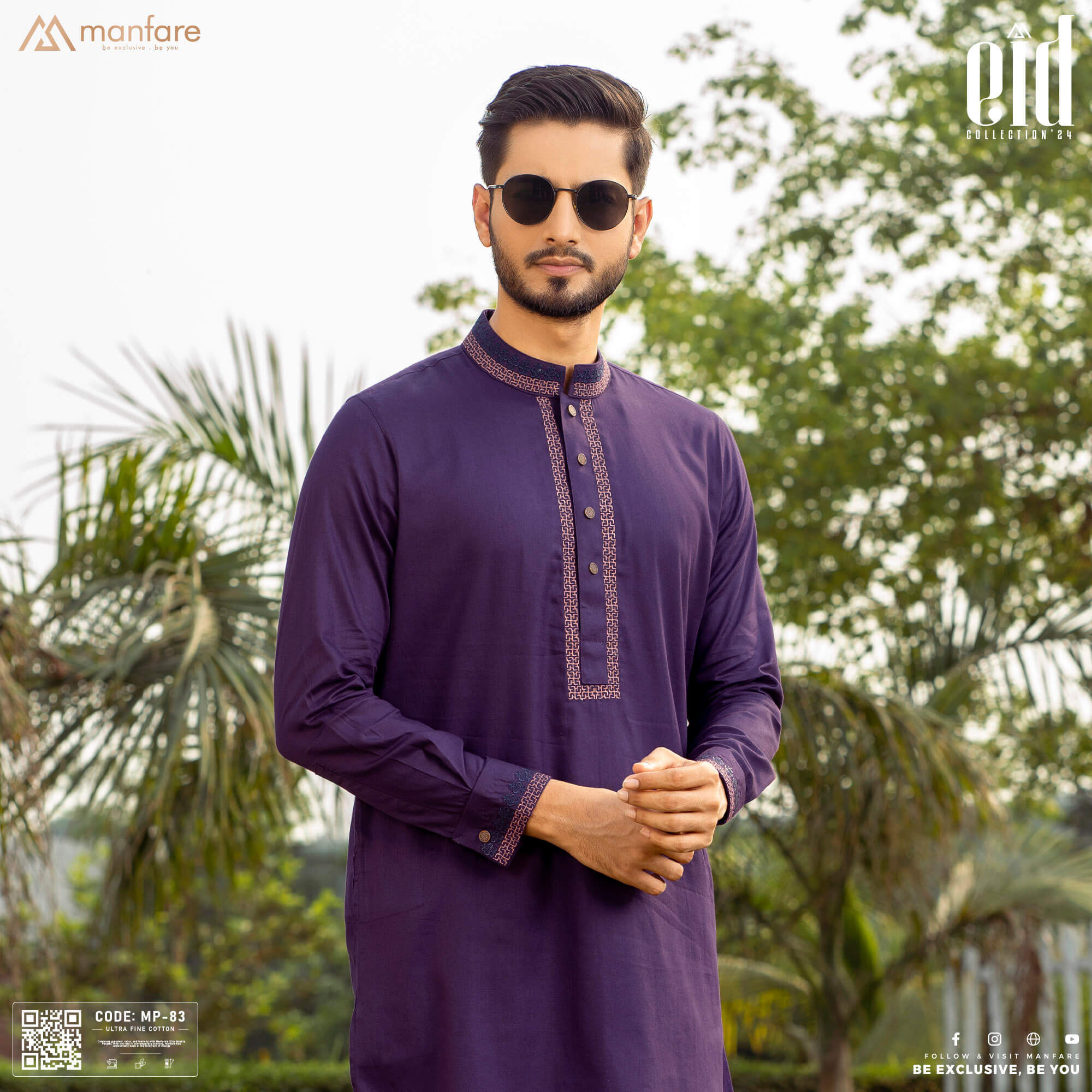 ELITE Quality Embroidered Panjabi I MP-83